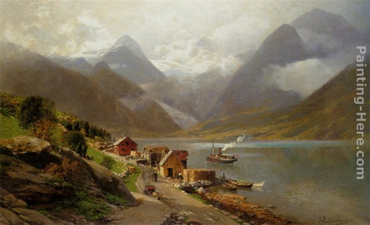 Themistocles Von Eckenbrecher On The Fjord